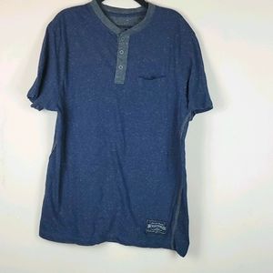 Broken threads small size, blue and gray